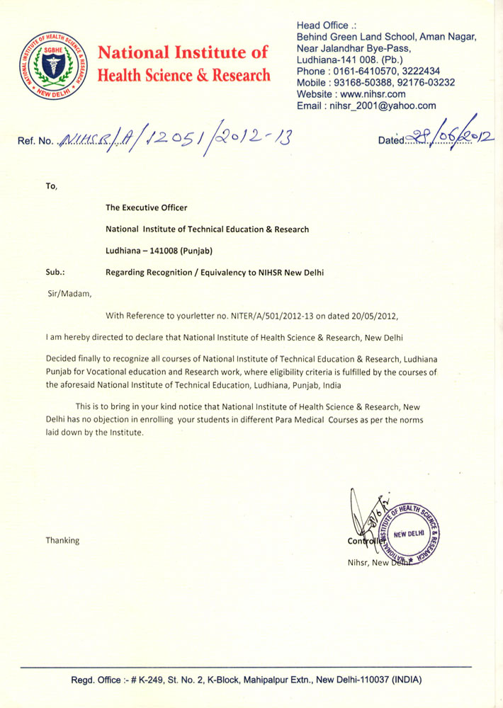 National Institute of Technical Education & Research